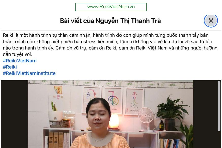 Cộng đồng Reiki Việt Nam cùng thiền chữa lành, lan tỏa năng lượng yêu thương khắp nơi.