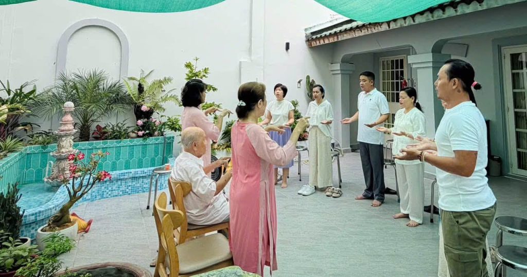 Lớp Reiki 3 thực hành Reiki
