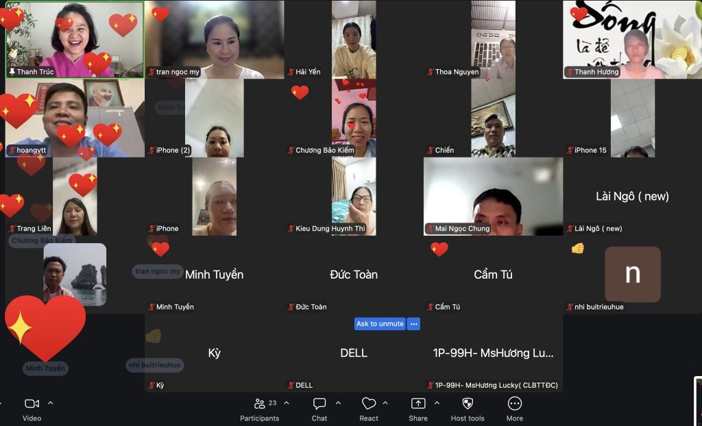 Lớp trải nghiệm Reiki Online tháng 9 năm 2026 tại Reiki Việt Nam 